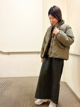 hanaさん（レディース・163cm）の冬コーディネート