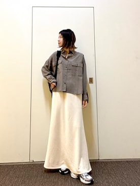 「アイテム（その他雑貨）」を使った、hanaさん（レディース・163cm）の秋コーディネート