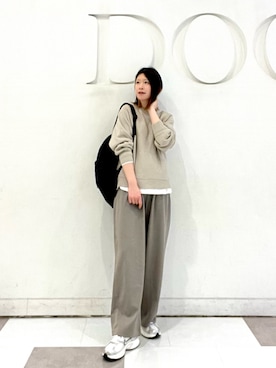 hanaさん（レディース・163cm）の冬コーディネート