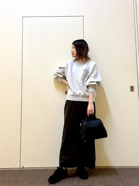 hanaさん（骨格ナチュラル・レディース・163cm）の秋コーディネート