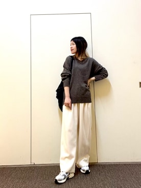 「アイテム（その他雑貨）」を使った、hanaさん（レディース・163cm）の秋コーディネート