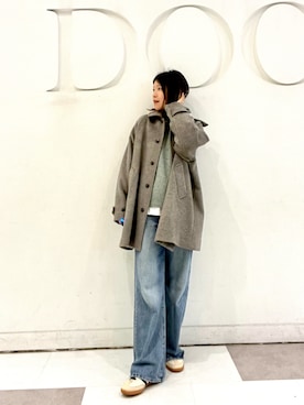 hanaさん（骨格ナチュラル・レディース・163cm）の冬コーディネート