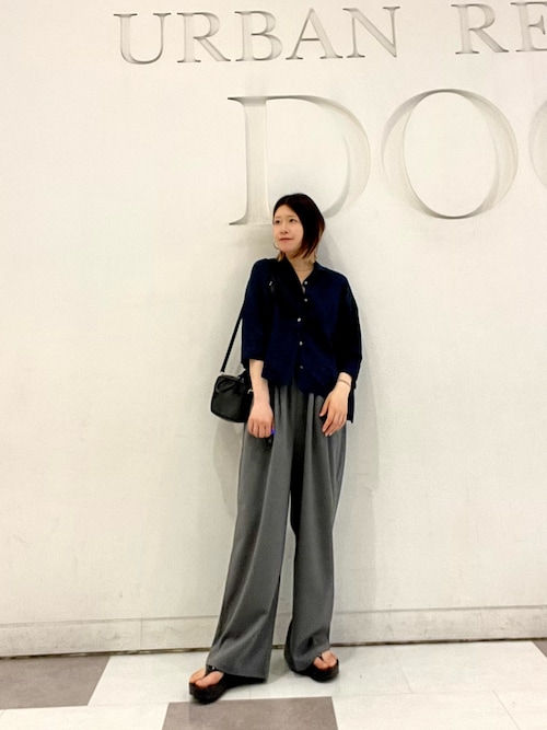 仁村紗和さん着用』『3サイズ展開』『UR TECH』完声/涼ギャザーワイド 仁村紗和さん着用』『3サイズ展開』『UR TECH』完声/涼ギャザーワイド