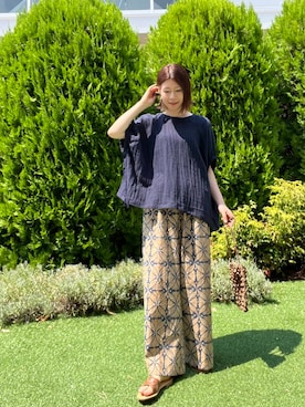 hanaさん（レディース・163cm）の夏コーディネート