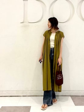 hanaさん（レディース・163cm）の夏コーディネート