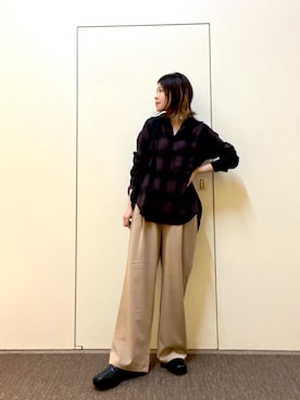 「アイテム（その他雑貨）」を使った、hanaさん（レディース・163cm）の秋コーディネート