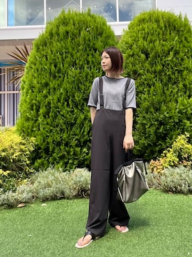 「骨格ナチュラル」｜hanaさん（レディース・163cm）の夏コーディネート