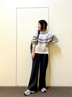 「アイテム（雑貨/ホビー）」を使った、hanaさん（レディース・163cm）の秋コーディネート