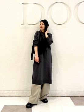 hanaさん（レディース・163cm）の冬コーディネート