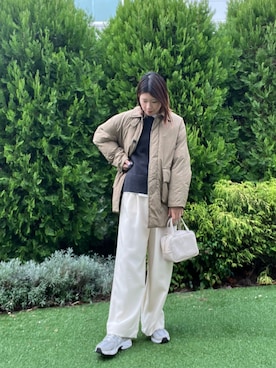 「FORK&SPOON」｜hanaさん（レディース・163cm）の秋コーディネート