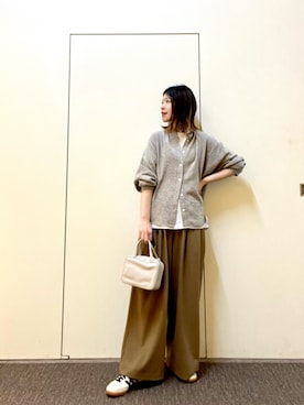 hanaさん（骨格ナチュラル・レディース・163cm）の冬コーディネート