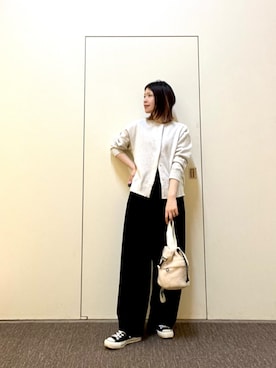 hanaさん（レディース・163cm）の冬コーディネート