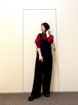 hanaさん（レディース・163cm）の冬コーディネート