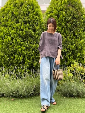 hanaさん（レディース・163cm）の夏コーディネート