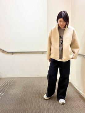 hanaさん(レディース・163cm)の冬コーディネート