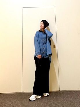 「EKAL（エカル）のアイテム」を使った、hanaさん（レディース・163cm）の冬コーディネート