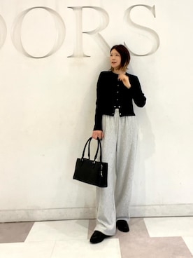 「EKAL」｜hanaさん（レディース・163cm）の秋コーディネート