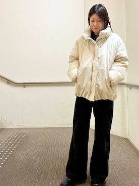 hanaさん（レディース・163cm）の冬コーディネート