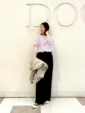 hanaさん（レディース・163cm）の冬コーディネート