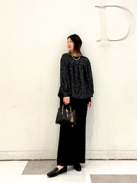 hanaさん（レディース・163cm）の冬コーディネート