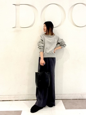 hanaさん（骨格ナチュラル・レディース・163cm）の秋コーディネート