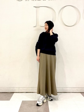 hanaさん（レディース・163cm）の冬コーディネート