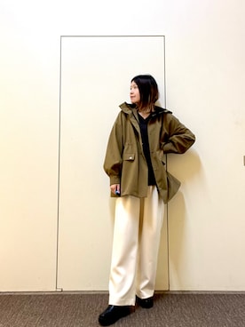 hanaさん（骨格ナチュラル・レディース・163cm）の秋コーディネート