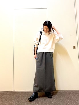 「アイテム（その他雑貨）」を使った、hanaさん（レディース・163cm）の秋コーディネート