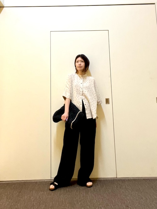 セール】『仁村紗和さん着用』『UR TECH』完声タックギャザーワイド