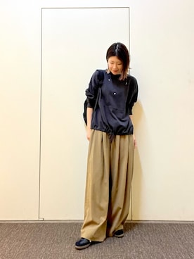 「アイテム（雑貨/ホビー）」を使った、hanaさん（レディース・163cm）の秋コーディネート