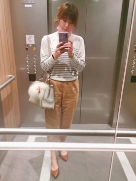 「FENDI」｜T i n a.さん（レディース・165cm）の秋コーディネート