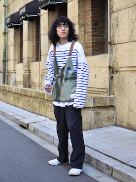 TOMOKI OOHASHIさん（メンズ・180cm）の春コーディネート