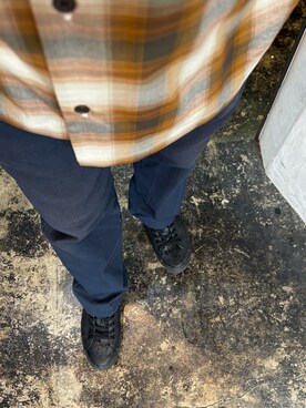 「VANS（バンズ）のアイテム（スニーカー、ブラック系）」を使った、TKMさん（メンズ・169cm）の夏コーディネート