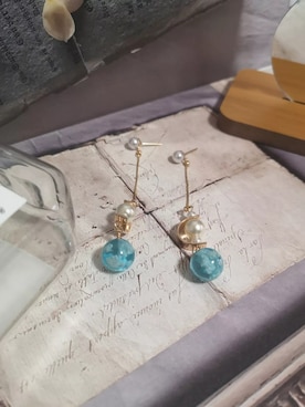 「m.s&felice...のアイテム（ピアス（両耳用）、その他）」を使った、m.s&felice...さん（レディース・149cm）の春コーディネート