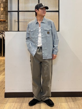 「Levi's（リーバイス）のアイテム（トップス）」を使った、Right-on  よしきさん（メンズ・175cm）の秋コーディネート