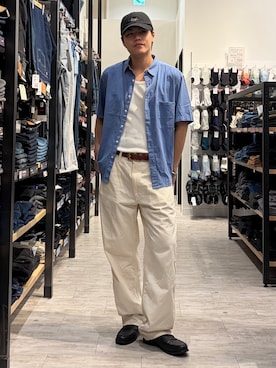 「BACK NUMBER（バックナンバー）のアイテム」を使った、Right-on  よしきさん（メンズ・175cm）の夏コーディネート