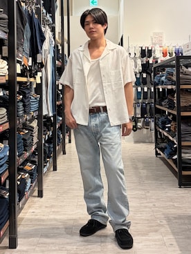 「BACK NUMBER（バックナンバー）のアイテム（トップス）」を使った、Right-on  よしきさん（メンズ・175cm）の春コーディネート