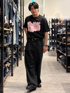 「BACK NUMBER（バックナンバー）のアイテム（パンツ）」を使った、Right-on  よしきさん（メンズ・175cm）の夏コーディネート