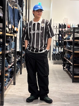 「BACK NUMBER（バックナンバー）のアイテム（帽子）」を使った、Right-on  よしきさん（メンズ・175cm）の夏コーディネート