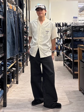 「BACK NUMBER（バックナンバー）のアイテム」を使った、Right-on  よしきさん（メンズ・175cm）の春コーディネート