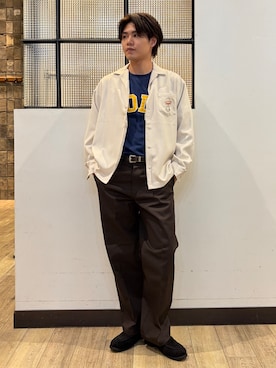 「Right-on（ライトオン）のアイテム」を使った、Right-on  よしきさん（メンズ・175cm）の秋コーディネート