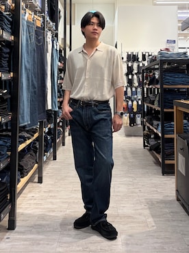 「BACK NUMBER（バックナンバー）のアイテム（トップス）」を使った、Right-on  よしきさん（メンズ・175cm）の春コーディネート