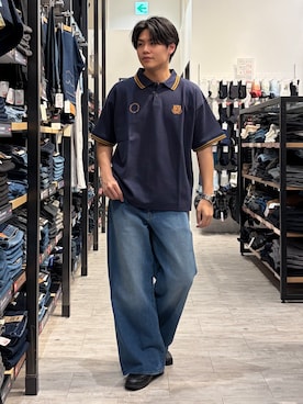 「BACK NUMBER（バックナンバー）のアイテム（パンツ）」を使った、Right-on  よしきさん（メンズ・175cm）の夏コーディネート
