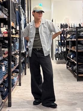 「BACK NUMBER（バックナンバー）のアイテム（パンツ）」を使った、Right-on  よしきさん（メンズ・175cm）の夏コーディネート