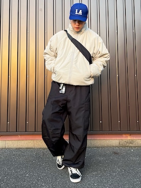 「alpha」｜Right-on  よしきさん（メンズ・175cm）の冬コーディネート