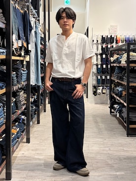 「BACK NUMBER（バックナンバー）のアイテム（パンツ）」を使った、Right-on  よしきさん（メンズ・175cm）の夏コーディネート