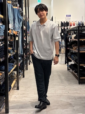 「EDWIN（エドウィン）のアイテム」を使った、Right-on  よしきさん（メンズ・175cm）の夏コーディネート