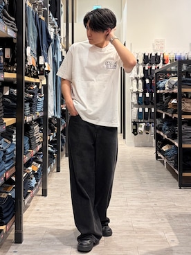 「BACK NUMBER（バックナンバー）のアイテム（パンツ）」を使った、Right-on  よしきさん（メンズ・175cm）の夏コーディネート