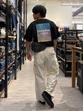 「BACK NUMBER（バックナンバー）のアイテム（パンツ）」を使った、Right-on  よしきさん（メンズ・175cm）の夏コーディネート