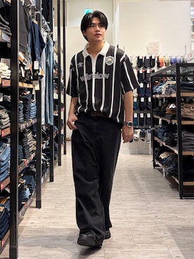 「BACK NUMBER（バックナンバー）のアイテム（パンツ）」を使った、Right-on  よしきさん（メンズ・175cm）の夏コーディネート